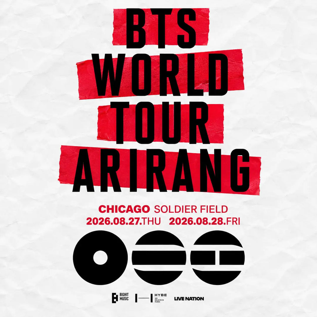 What to Wear to BTS in Chicago — August 27 & 28 at Soldier Field Pop Brush - Adam Benet Shaw