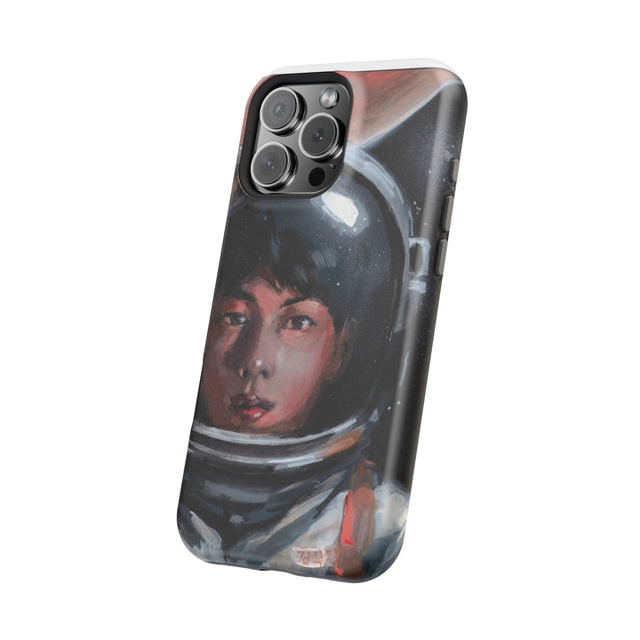 Phone Case, BTS JIN Astronaut World Wide Handsome Design, Kpop Hard Cover, Magnetic Tough Cases, Space Lover Gift, Bangtan Boys Merch Printify - Adam Benet Shaw