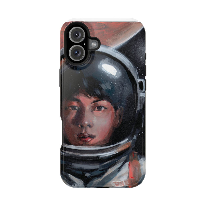 Phone Case, BTS JIN Astronaut World Wide Handsome Design, Kpop Hard Cover, Magnetic Tough Cases, Space Lover Gift, Bangtan Boys Merch Printify - Adam Benet Shaw
