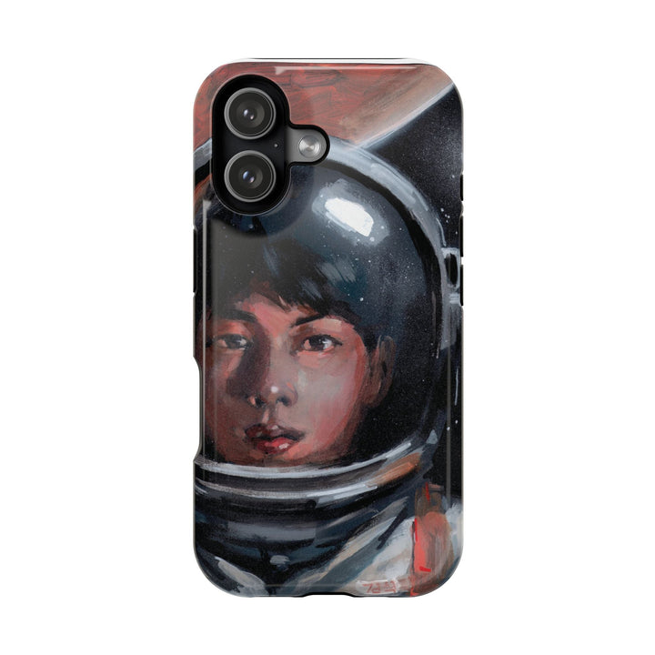 Phone Case, BTS JIN Astronaut World Wide Handsome Design, Kpop Hard Cover, Magnetic Tough Cases, Space Lover Gift, Bangtan Boys Merch Printify - Adam Benet Shaw