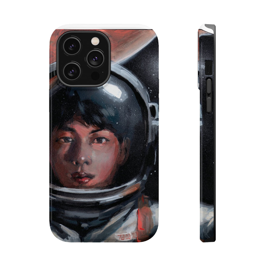 Phone Case, BTS JIN Astronaut World Wide Handsome Design, Kpop Hard Cover, Magnetic Tough Cases, Space Lover Gift, Bangtan Boys Merch Printify - Adam Benet Shaw