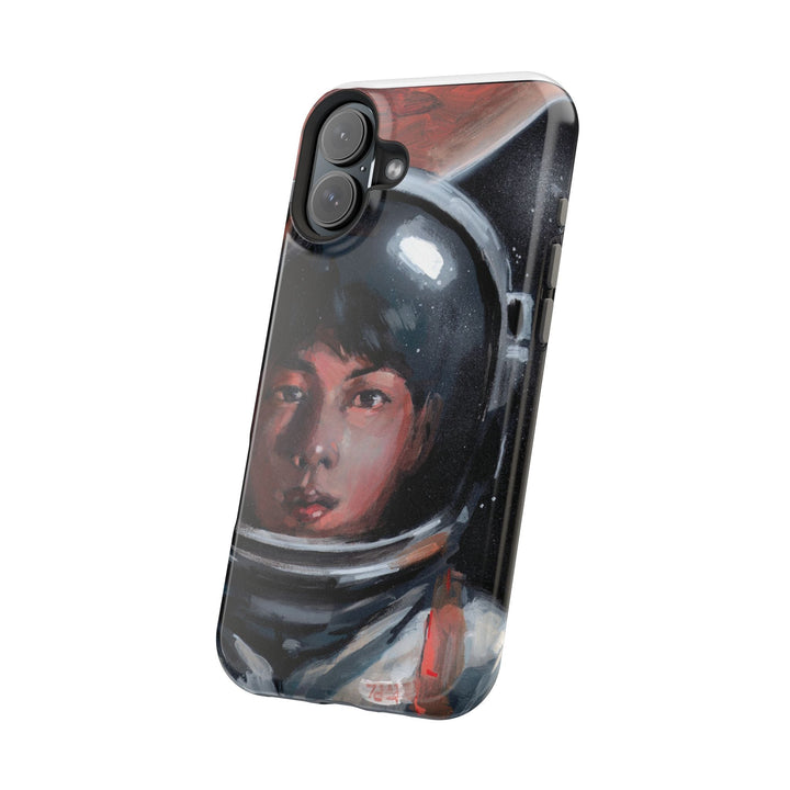 Phone Case, BTS JIN Astronaut World Wide Handsome Design, Kpop Hard Cover, Magnetic Tough Cases, Space Lover Gift, Bangtan Boys Merch Printify - Adam Benet Shaw