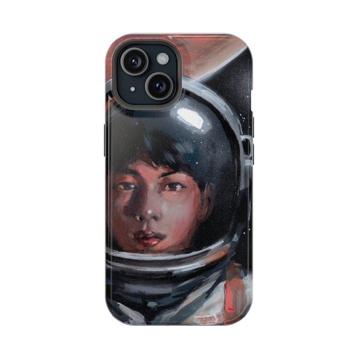 Phone Case, BTS JIN Astronaut World Wide Handsome Design, Kpop Hard Cover, Magnetic Tough Cases, Space Lover Gift, Bangtan Boys Merch Printify - Adam Benet Shaw