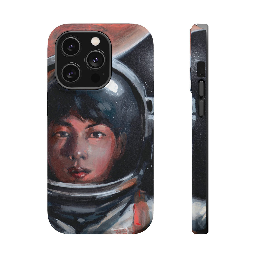 Phone Case, BTS JIN Astronaut World Wide Handsome Design, Kpop Hard Cover, Magnetic Tough Cases, Space Lover Gift, Bangtan Boys Merch Printify - Adam Benet Shaw