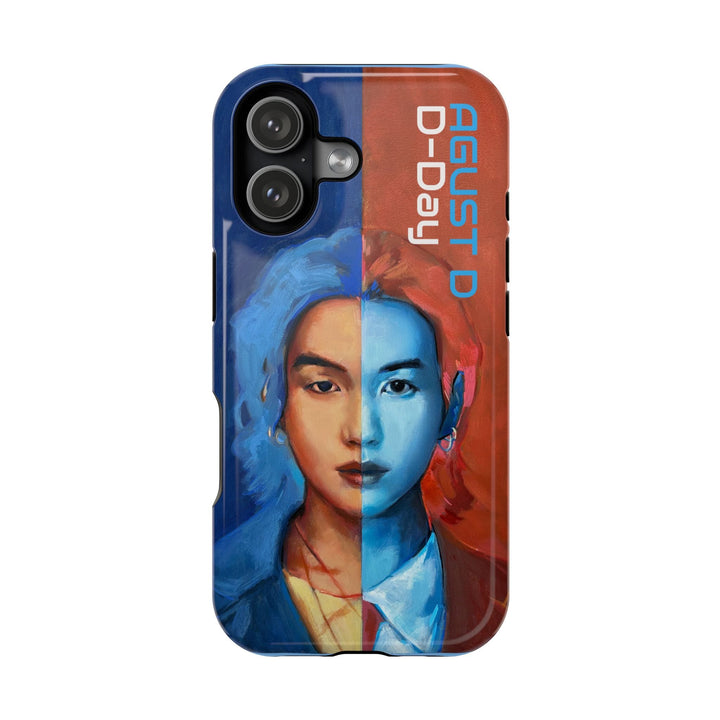 Phone Case, Suga of BTS D-day AugustD, Kpop BTS Tough Case, Protective Cover, Magnetic Phone Case Printify - Adam Benet Shaw
