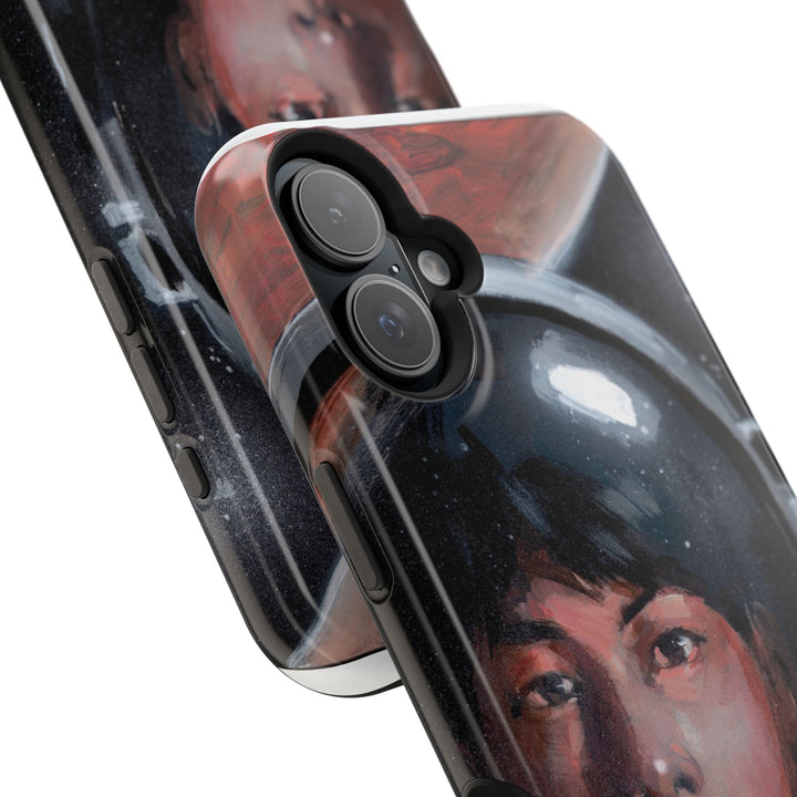 Phone Case, BTS JIN Astronaut World Wide Handsome Design, Kpop Hard Cover, Magnetic Tough Cases, Space Lover Gift, Bangtan Boys Merch Printify - Adam Benet Shaw