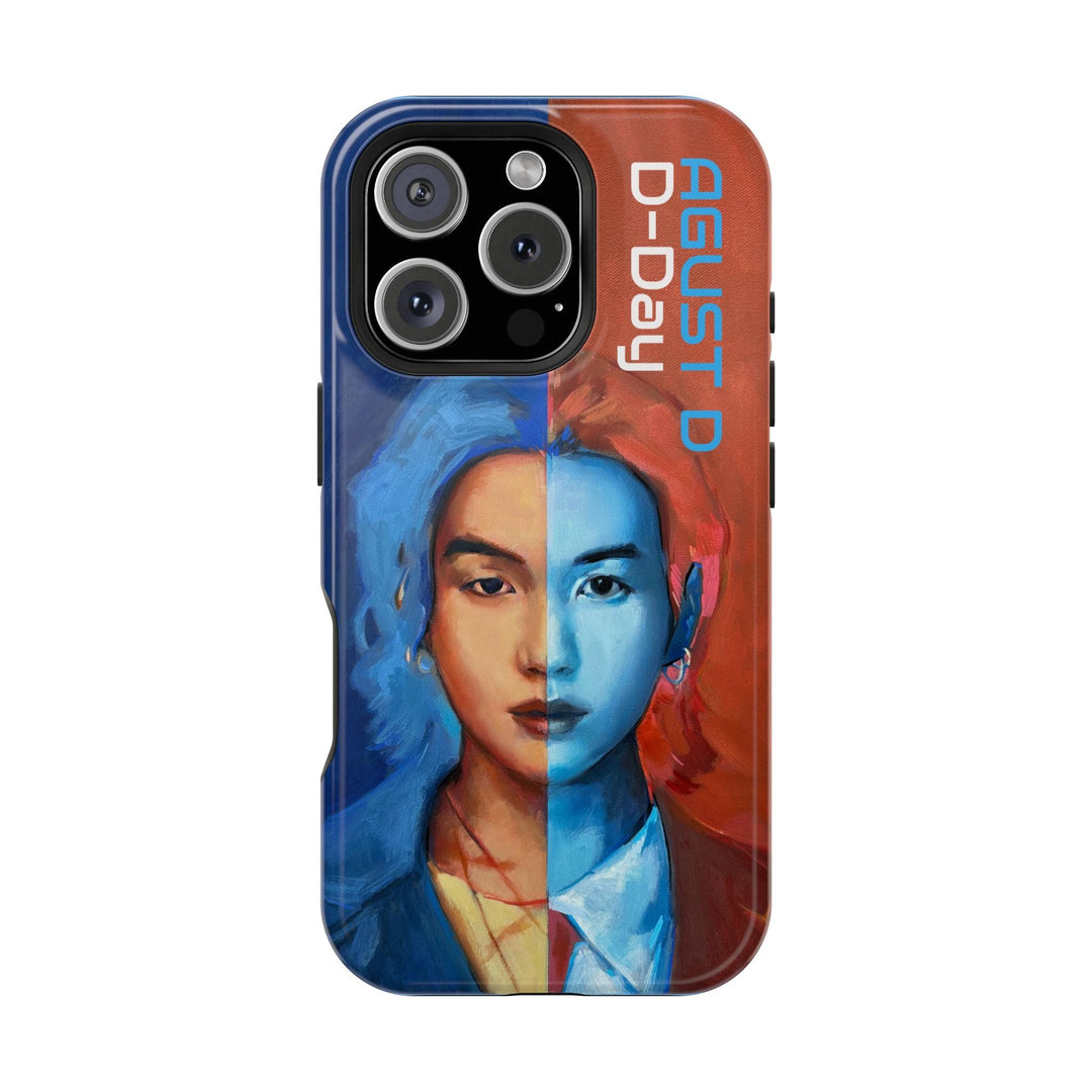 Phone Case, Suga of BTS D-day AugustD, Kpop BTS Tough Case, Protective Cover, Magnetic Phone Case Printify - Adam Benet Shaw