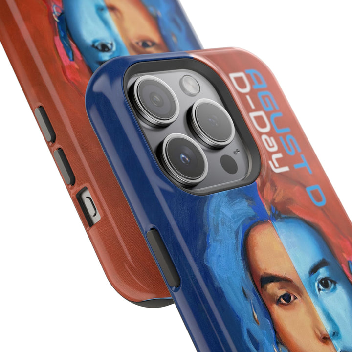 Phone Case, Suga of BTS D-day AugustD, Kpop BTS Tough Case, Protective Cover, Magnetic Phone Case Printify - Adam Benet Shaw