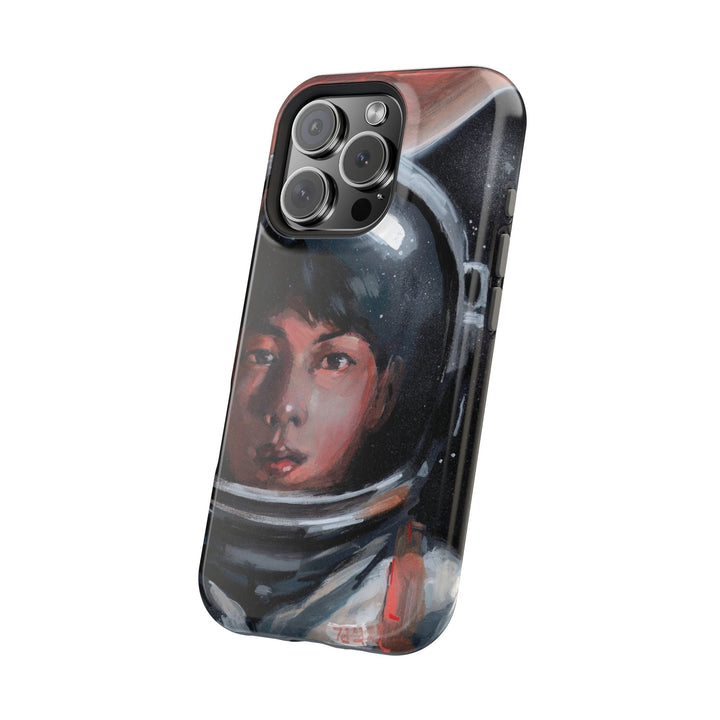 Phone Case, BTS JIN Astronaut World Wide Handsome Design, Kpop Hard Cover, Magnetic Tough Cases, Space Lover Gift, Bangtan Boys Merch Printify - Adam Benet Shaw