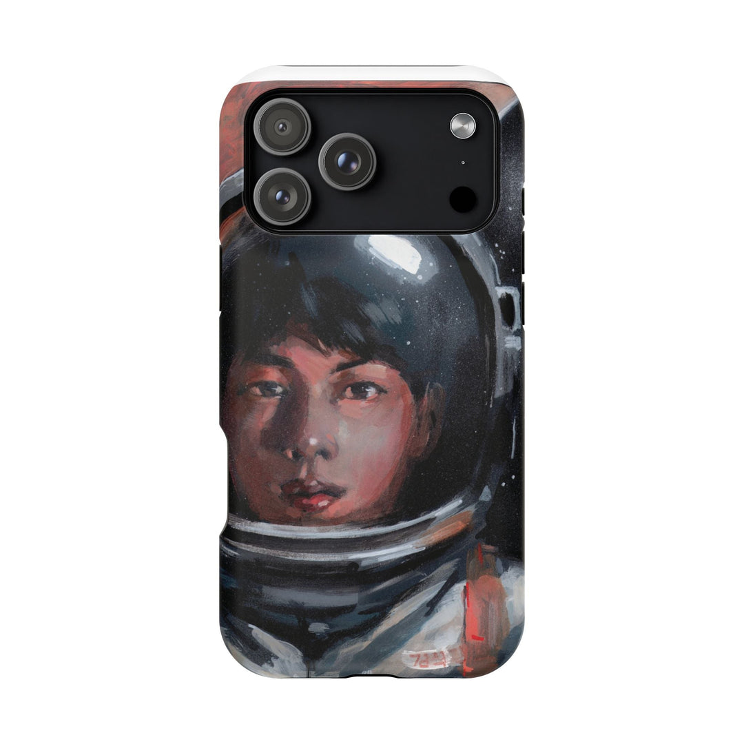 Phone Case, BTS JIN Astronaut World Wide Handsome Design, Kpop Hard Cover, Magnetic Tough Cases, Space Lover Gift, Bangtan Boys Merch Printify - Adam Benet Shaw