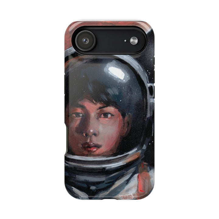 Phone Case, BTS JIN Astronaut World Wide Handsome Design, Kpop Hard Cover, Magnetic Tough Cases, Space Lover Gift, Bangtan Boys Merch Printify - Adam Benet Shaw