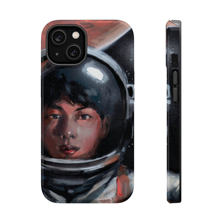 Phone Case, BTS JIN Astronaut World Wide Handsome Design, Kpop Hard Cover, Magnetic Tough Cases, Space Lover Gift, Bangtan Boys Merch Printify - Adam Benet Shaw