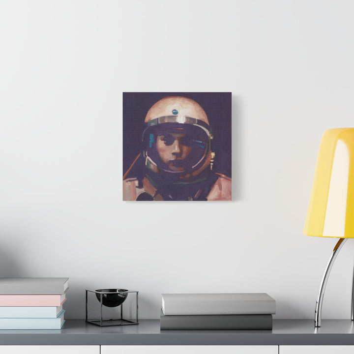 Astronaut Portrait Canvas Print Printify - Adam Benet Shaw