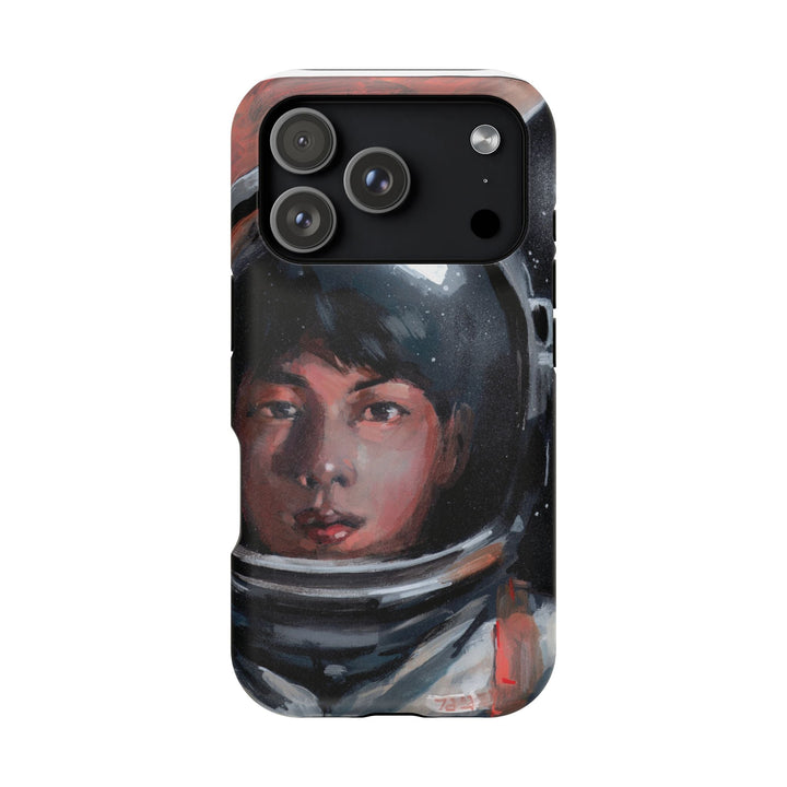 Phone Case, BTS JIN Astronaut World Wide Handsome Design, Kpop Hard Cover, Magnetic Tough Cases, Space Lover Gift, Bangtan Boys Merch Printify - Adam Benet Shaw