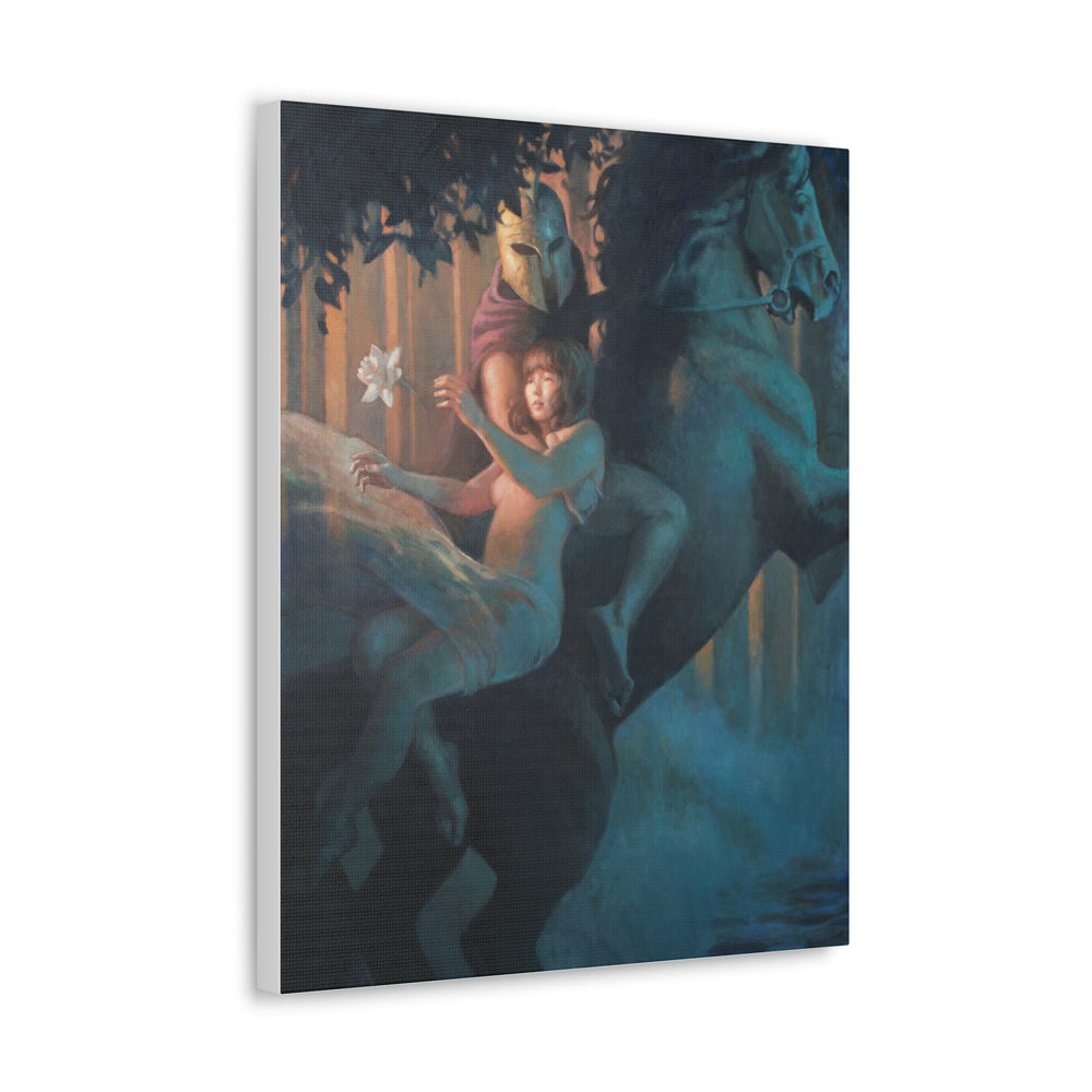 Classic Canvas Art Print — Persephone and Hades- Greek Mythology Painting Printify - Adam Benet Shaw