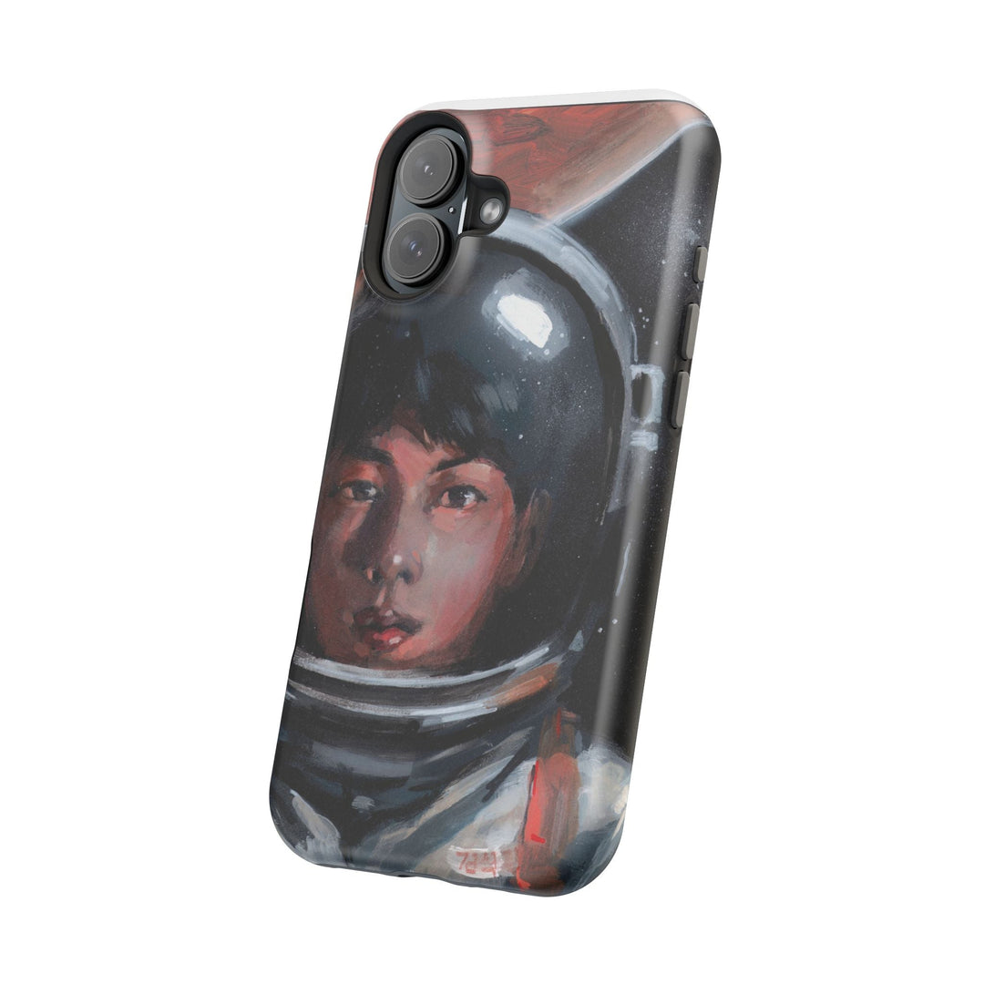 Phone Case, BTS JIN Astronaut World Wide Handsome Design, Kpop Hard Cover, Magnetic Tough Cases, Space Lover Gift, Bangtan Boys Merch Printify - Adam Benet Shaw