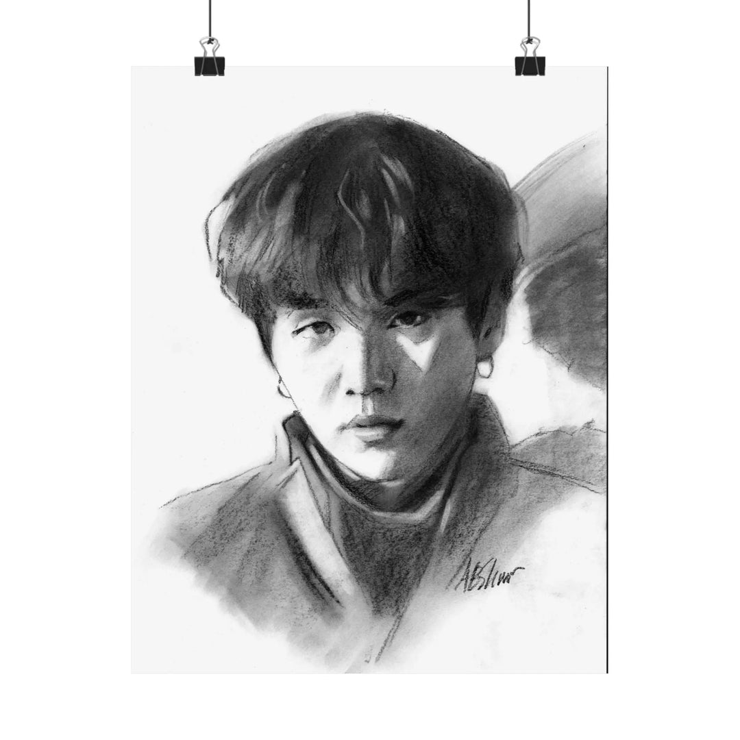 'Agust D' Suga of BTS - Poster Printify