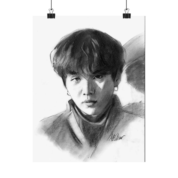 'Agust D' Suga of BTS - Poster Printify