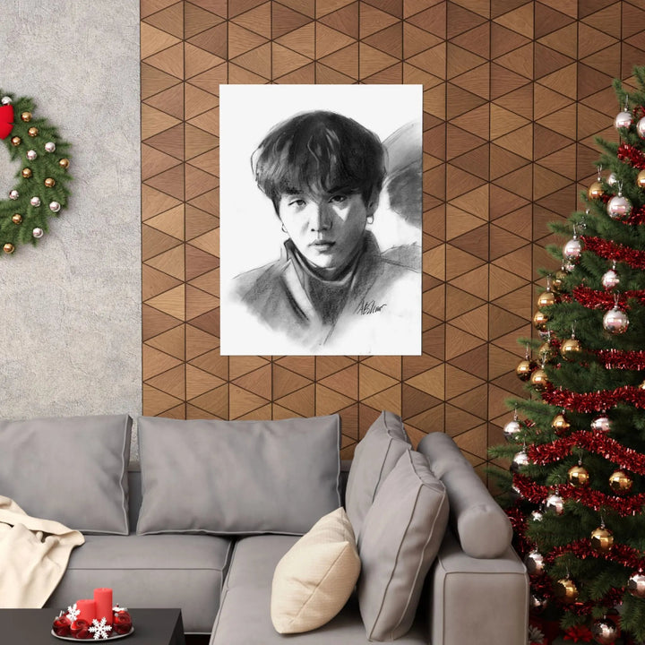 'Agust D' Suga of BTS - Poster Printify
