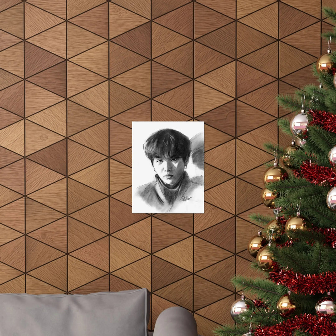 'Agust D' Suga of BTS - Poster Printify