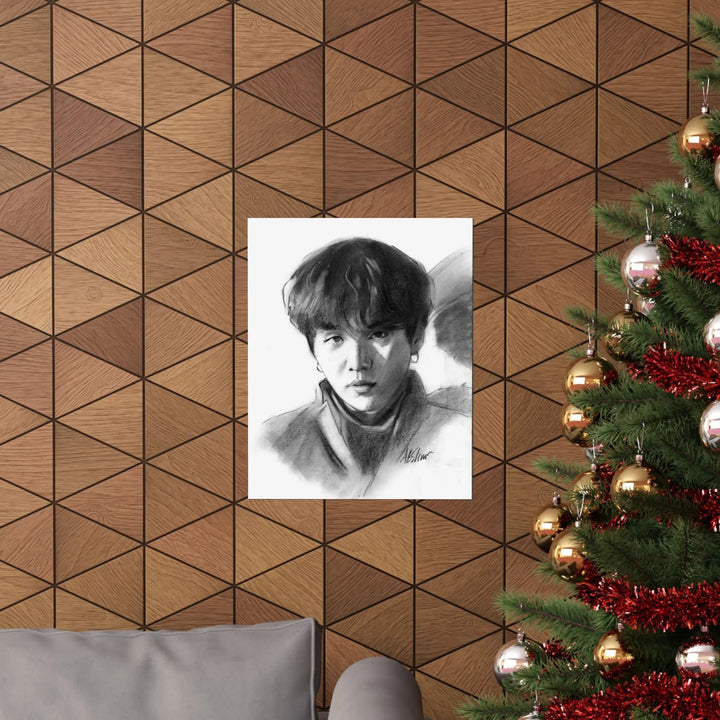 'Agust D' Suga of BTS - Poster Printify