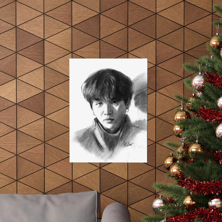 'Agust D' Suga of BTS - Poster Printify
