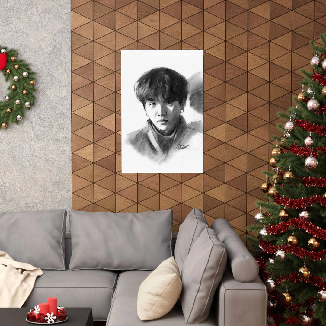 'Agust D' Suga of BTS - Poster Printify