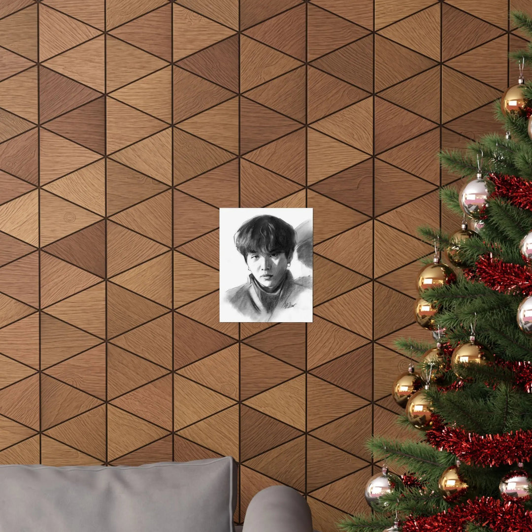 'Agust D' Suga of BTS - Poster Printify