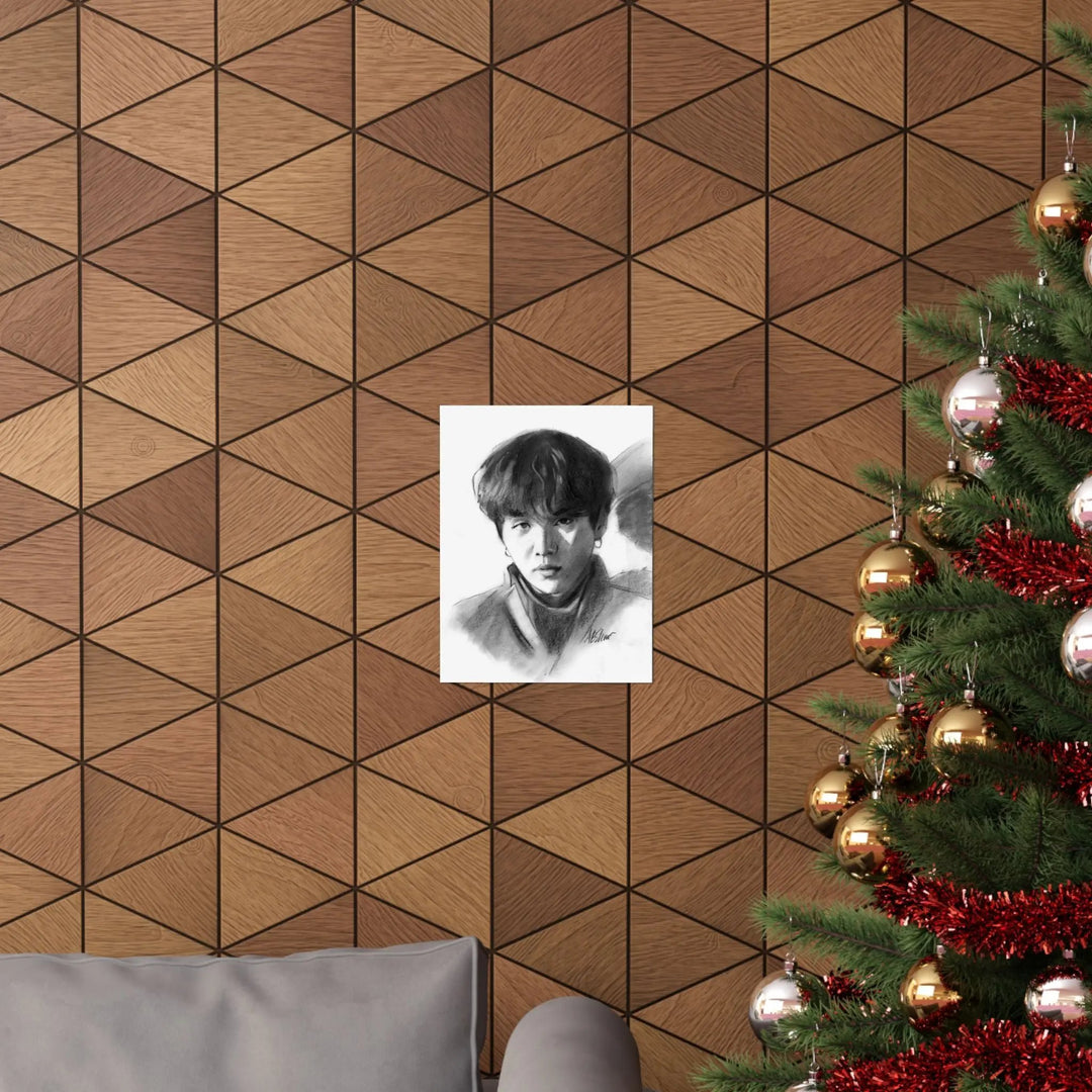 'Agust D' Suga of BTS - Poster Printify