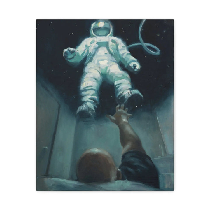 "Astronaut Dream"-  Canvas Wall Print — Surreal Space Art Printify - Adam Benet Shaw