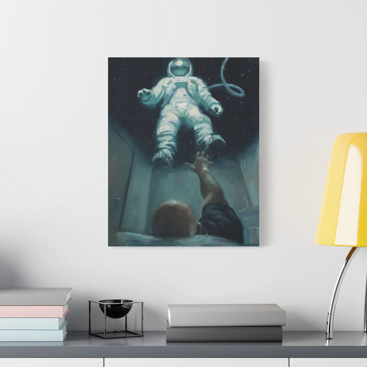 "Astronaut Dream"-  Canvas Wall Print — Surreal Space Art Printify - Adam Benet Shaw