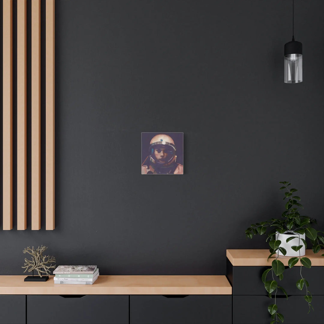 Astronaut Portrait Canvas Print Printify - Adam Benet Shaw