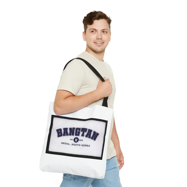 BANGTAN BTS Tote Printify - Adam Benet Shaw