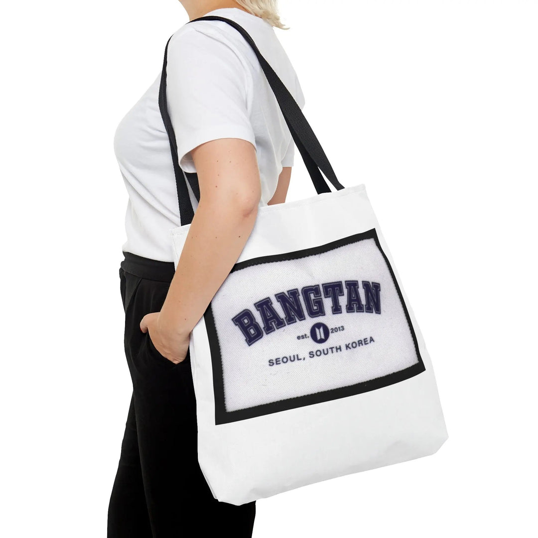 BANGTAN BTS Tote Printify - Adam Benet Shaw