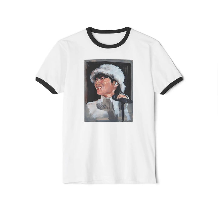 BTS Jhope Hope on the Street Kpop Concert Unisex Cotton Ringer T-Shirt, Hobi Sunshine Mona Lisa Tee, Sweet Dreams Shirt Printify - Adam Benet Shaw