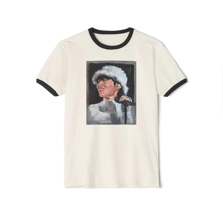 BTS Jhope Hope on the Street Kpop Concert Unisex Cotton Ringer T-Shirt, Hobi Sunshine Mona Lisa Tee, Sweet Dreams Shirt Printify - Adam Benet Shaw