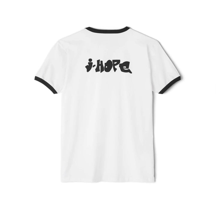 BTS Jhope Hope on the Street Kpop Concert Unisex Cotton Ringer T-Shirt, Hobi Sunshine Mona Lisa Tee, Sweet Dreams Shirt Printify - Adam Benet Shaw