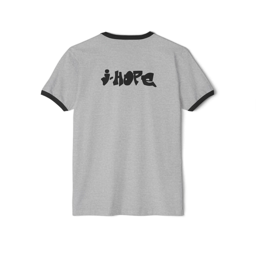 BTS Jhope Hope on the Street Kpop Concert Unisex Cotton Ringer T-Shirt, Hobi Sunshine Mona Lisa Tee, Sweet Dreams Shirt Printify - Adam Benet Shaw