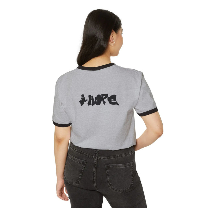 BTS Jhope Hope on the Street Kpop Concert Unisex Cotton Ringer T-Shirt, Hobi Sunshine Mona Lisa Tee, Sweet Dreams Shirt Printify - Adam Benet Shaw