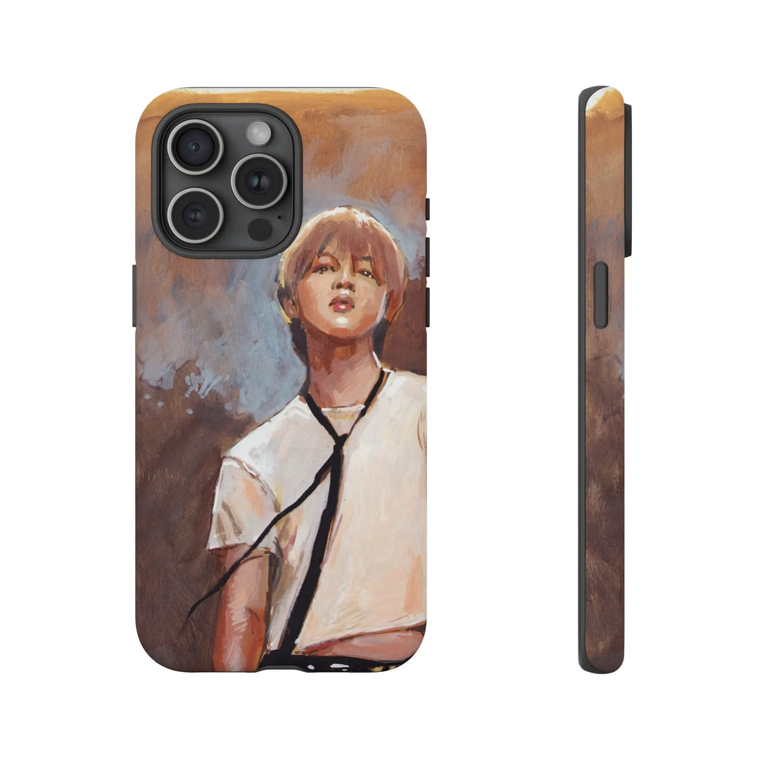 BTS Jimin Phone Case, Smeraldo Garden Phone Cover, KPOP Bangtan Boys Marching Band Hard Case, Jimin Merchandise, BTS Park Jimin Phone Printify - Adam Benet Shaw