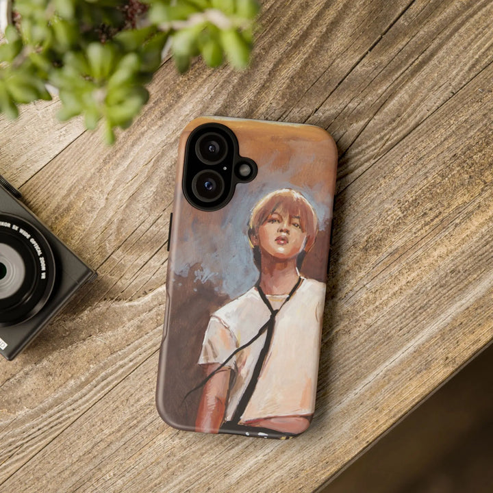BTS Jimin Phone Case, Smeraldo Garden Phone Cover, KPOP Bangtan Boys Marching Band Hard Case, Jimin Merchandise, BTS Park Jimin Phone Printify - Adam Benet Shaw