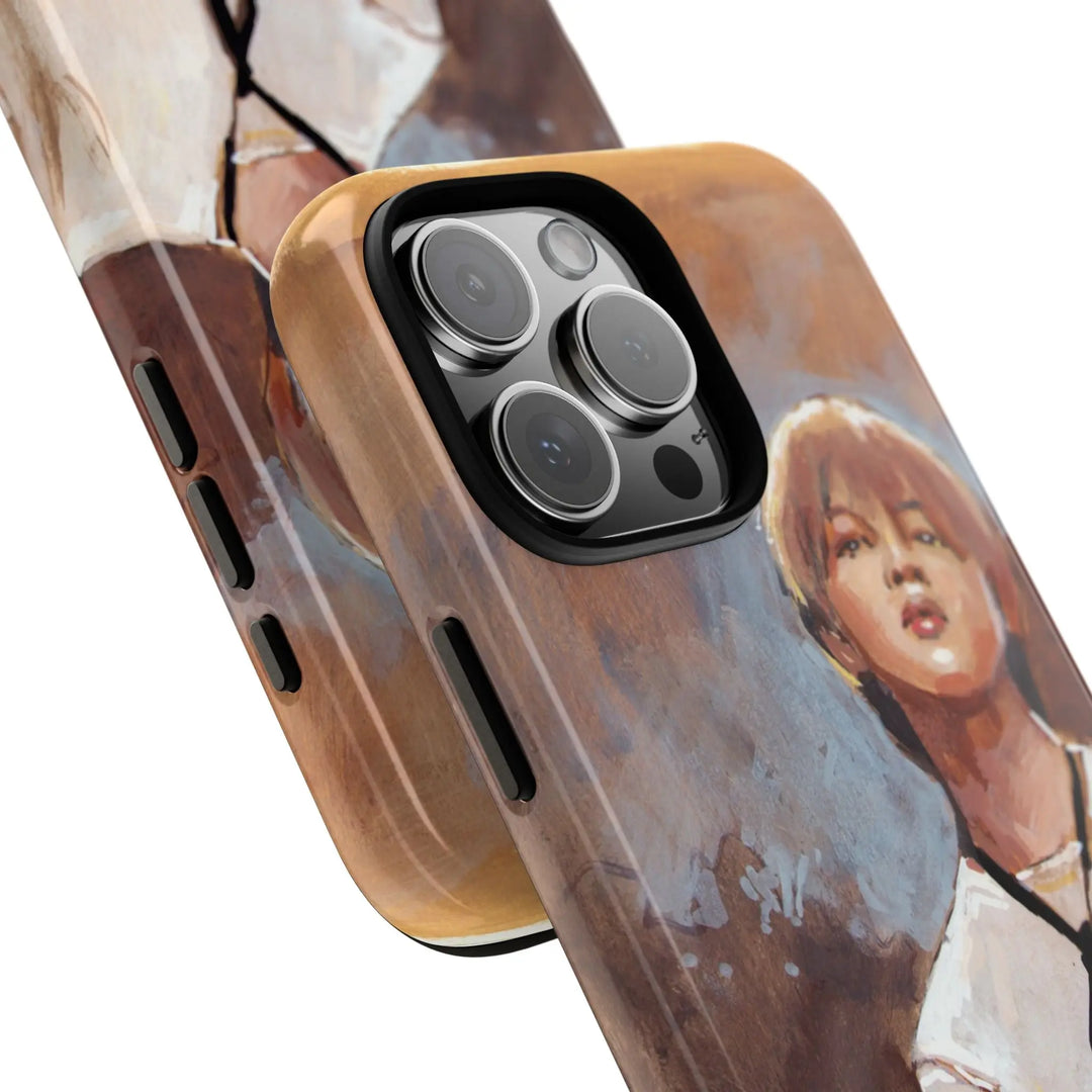 BTS Jimin Phone Case, Smeraldo Garden Phone Cover, KPOP Bangtan Boys Marching Band Hard Case, Jimin Merchandise, BTS Park Jimin Phone Printify - Adam Benet Shaw