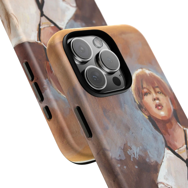 BTS Jimin Phone Case, Smeraldo Garden Phone Cover, KPOP Bangtan Boys Marching Band Hard Case, Jimin Merchandise, BTS Park Jimin Phone Printify - Adam Benet Shaw