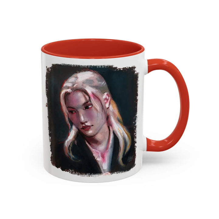 Felix- Stray Kids Accent Coffee Mug (11, 15oz) Printify - Adam Benet Shaw