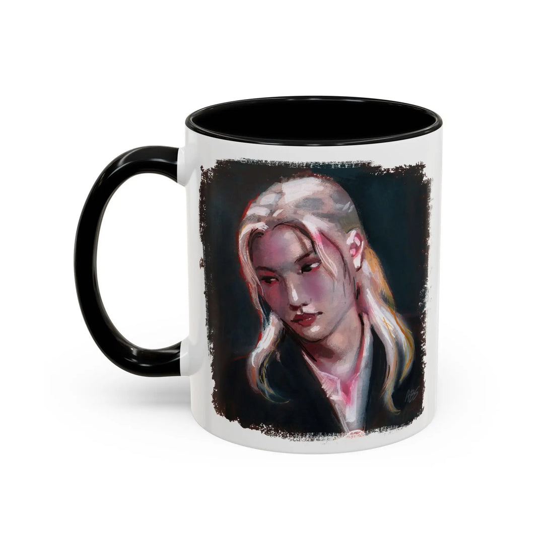 Felix- Stray Kids Accent Coffee Mug (11, 15oz) Printify - Adam Benet Shaw