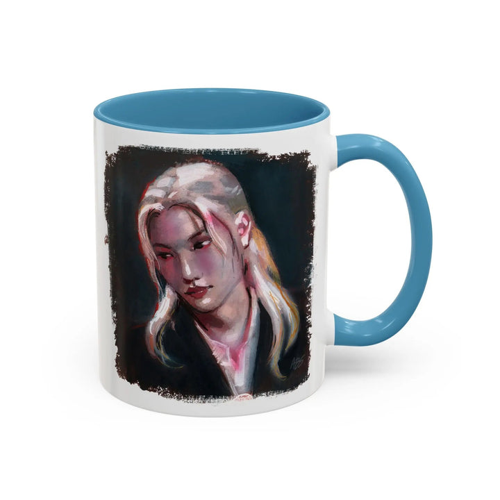 Felix- Stray Kids Accent Coffee Mug (11, 15oz) Printify - Adam Benet Shaw