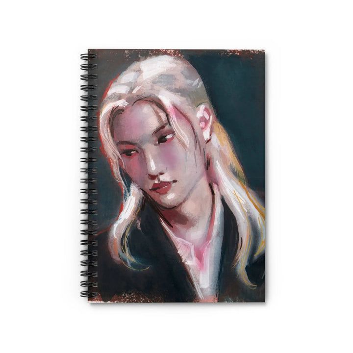 Felix of Stray Kids - Notebook Printify - Adam Benet Shaw