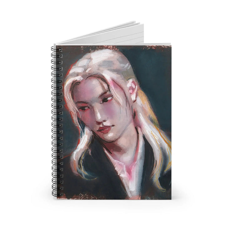 Felix of Stray Kids - Notebook Printify - Adam Benet Shaw