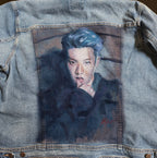 J-Hope BTS Custom Denim Jacket – Hand-Painted Airbrushed J-Hope Jacket