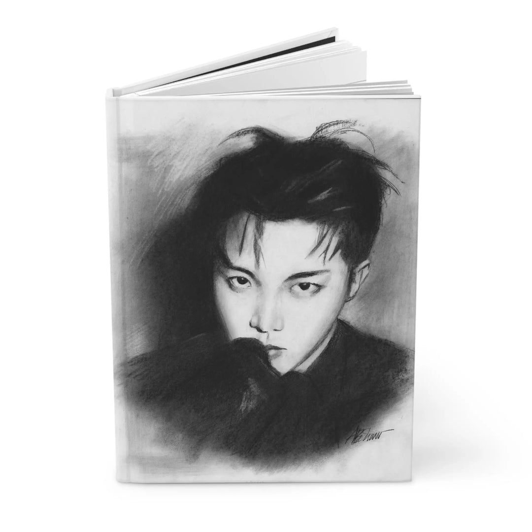 J Hope Hardcover Journal Matte Printify - Adam Benet Shaw